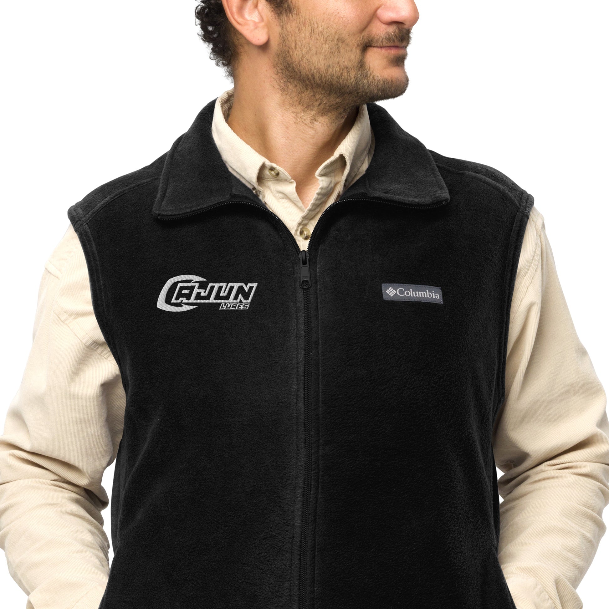 Cajun Columbia Fleece Vest - Cajun Lures