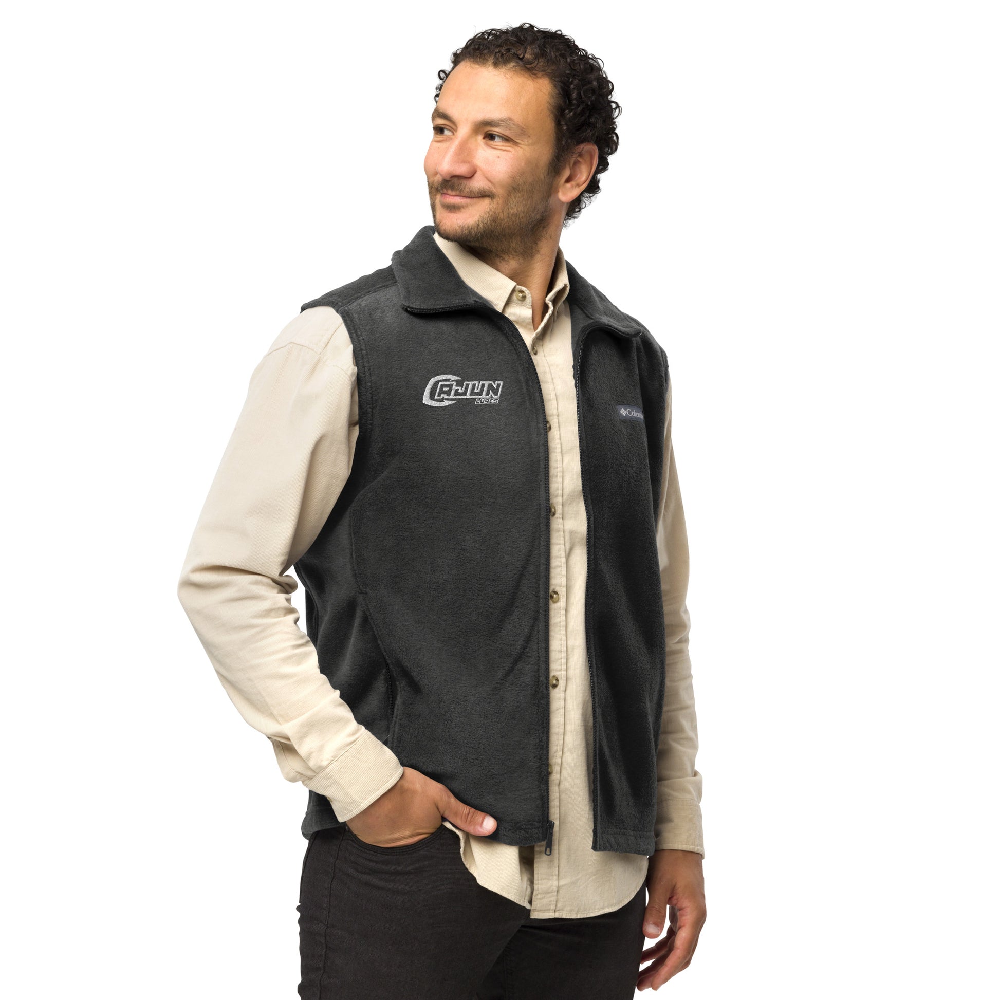 Cajun Columbia Fleece Vest - Cajun Lures