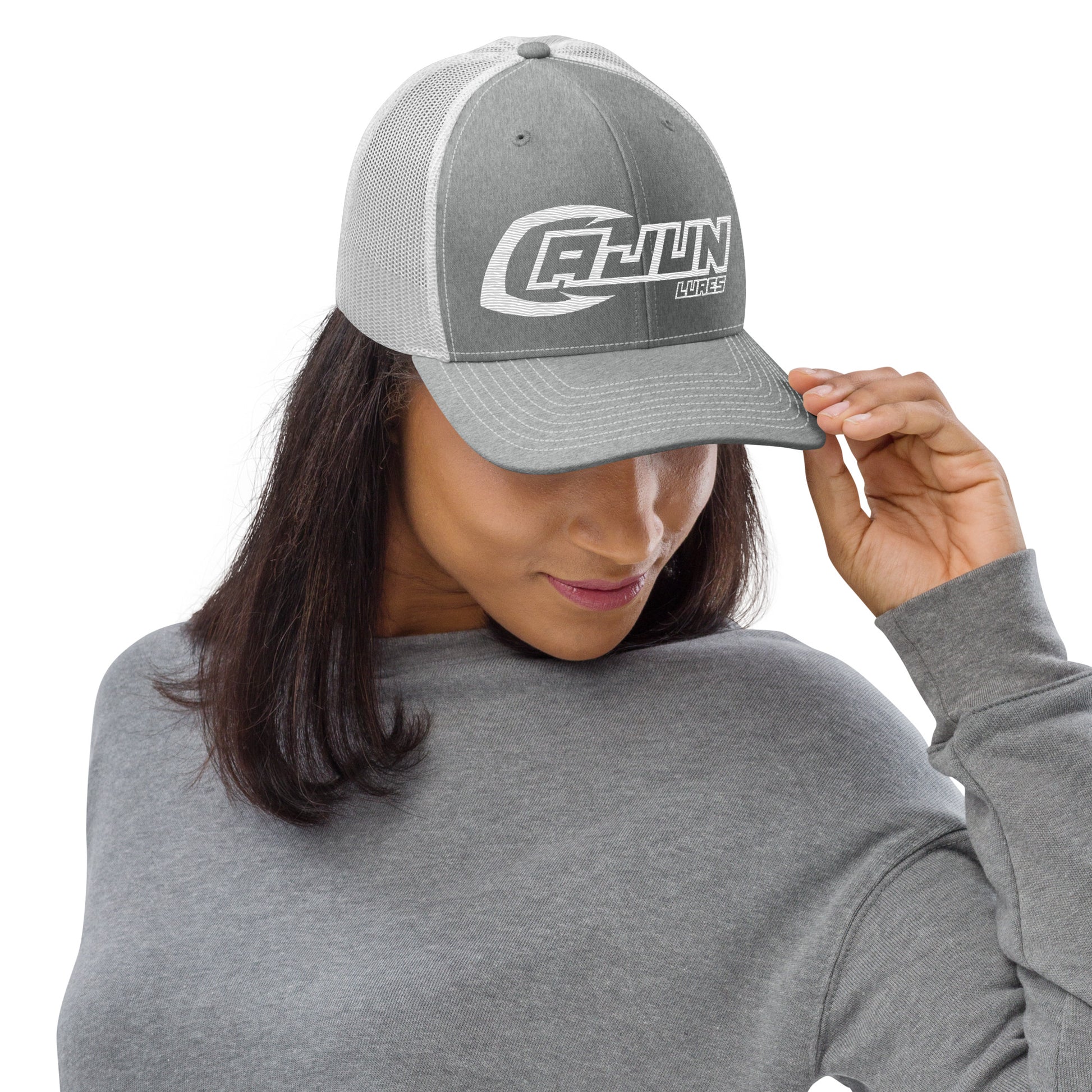 Grey Richardson Cap - Cajun Lures