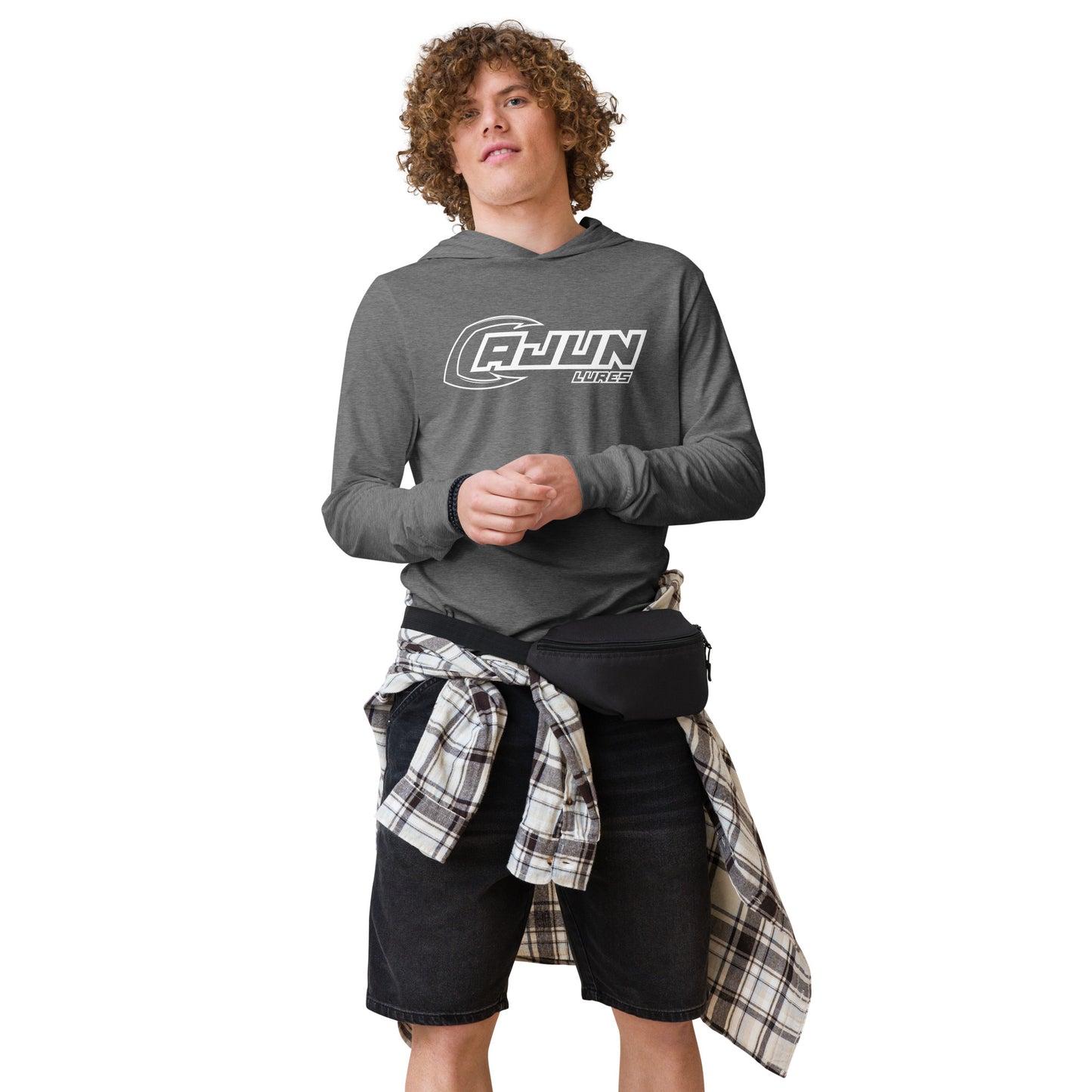 Bass Hooded Long-Sleeve Tee - Cajun Lures