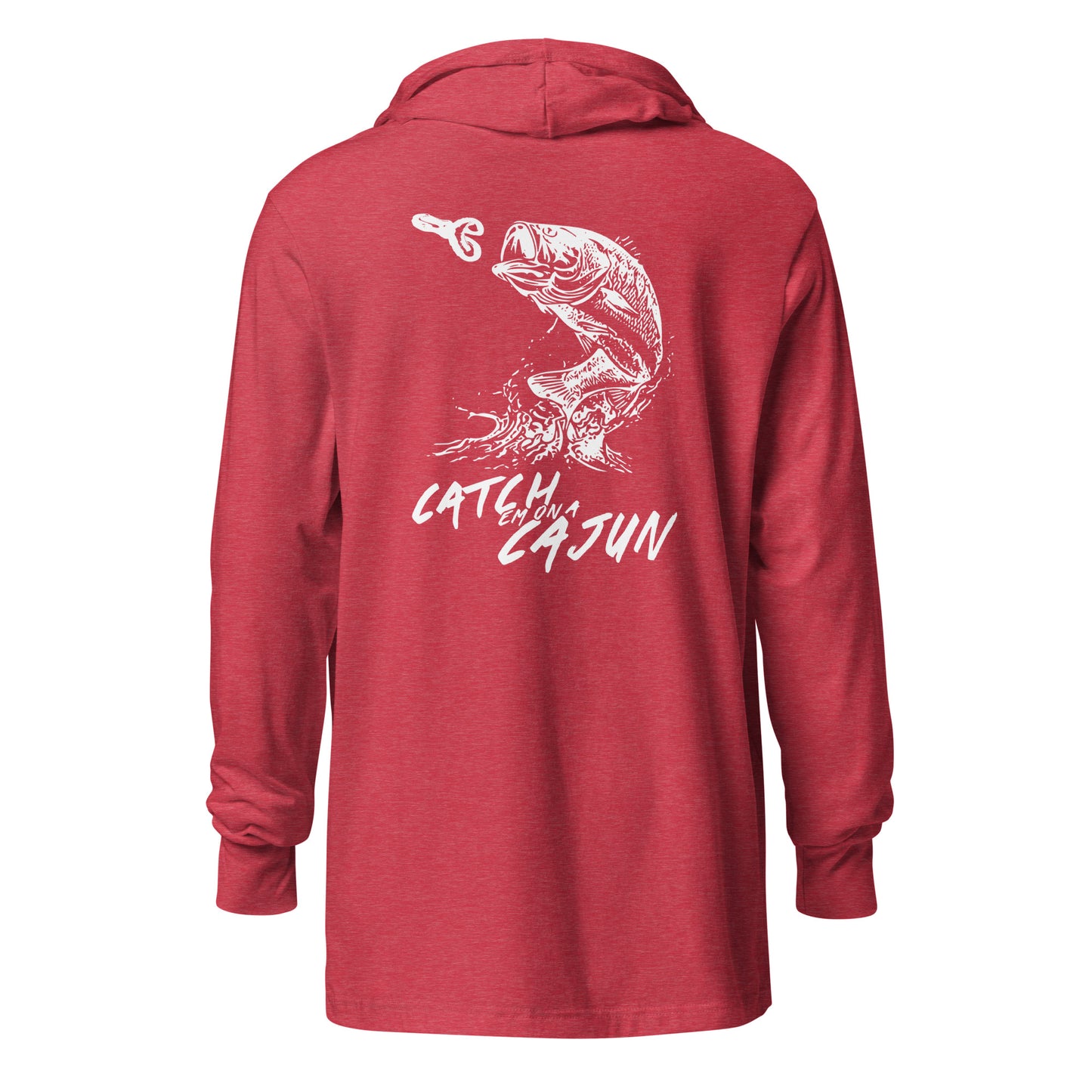 Bass Hooded Long-Sleeve Tee - Cajun Lures