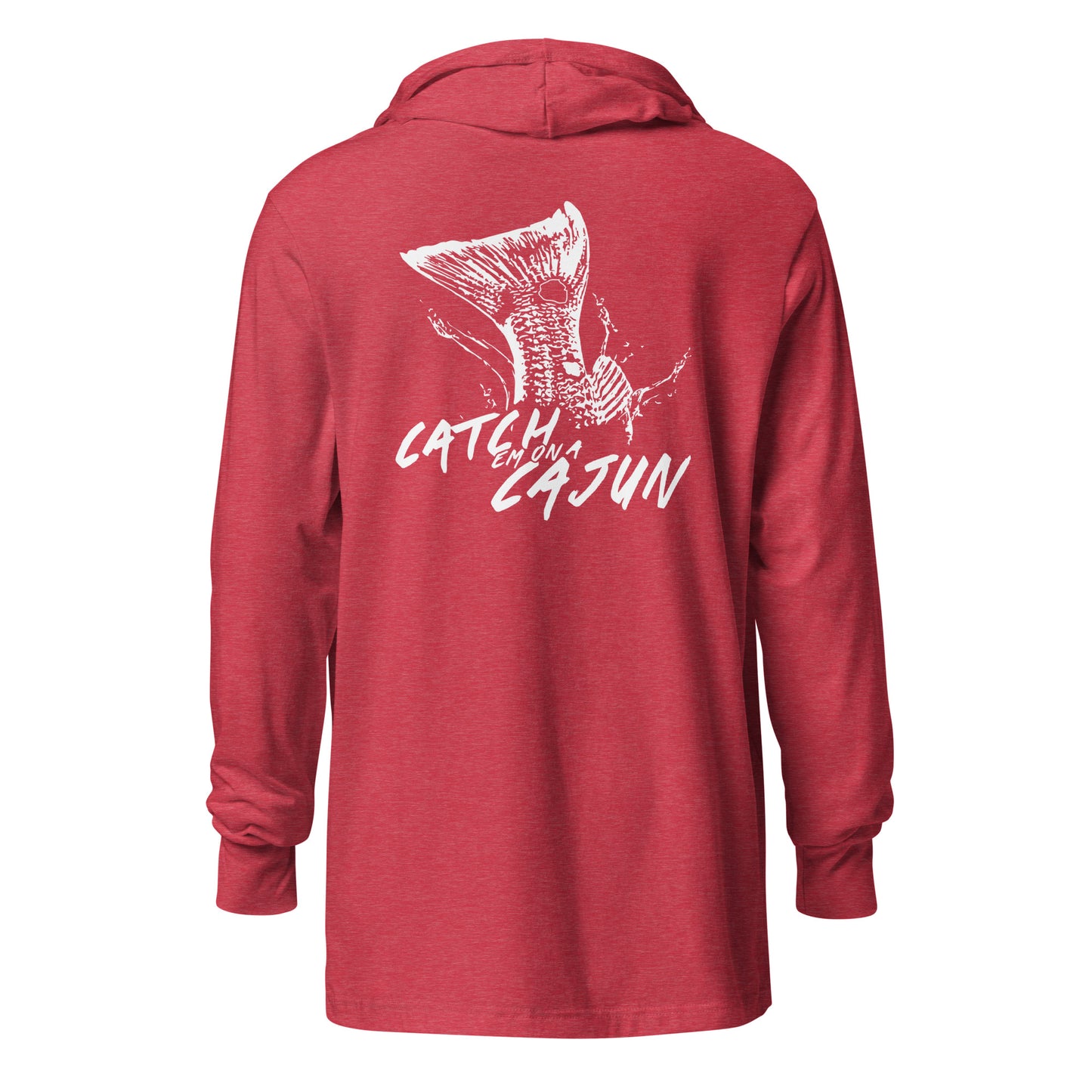 Redfish Hooded Long-Sleeve tee - Cajun Lures