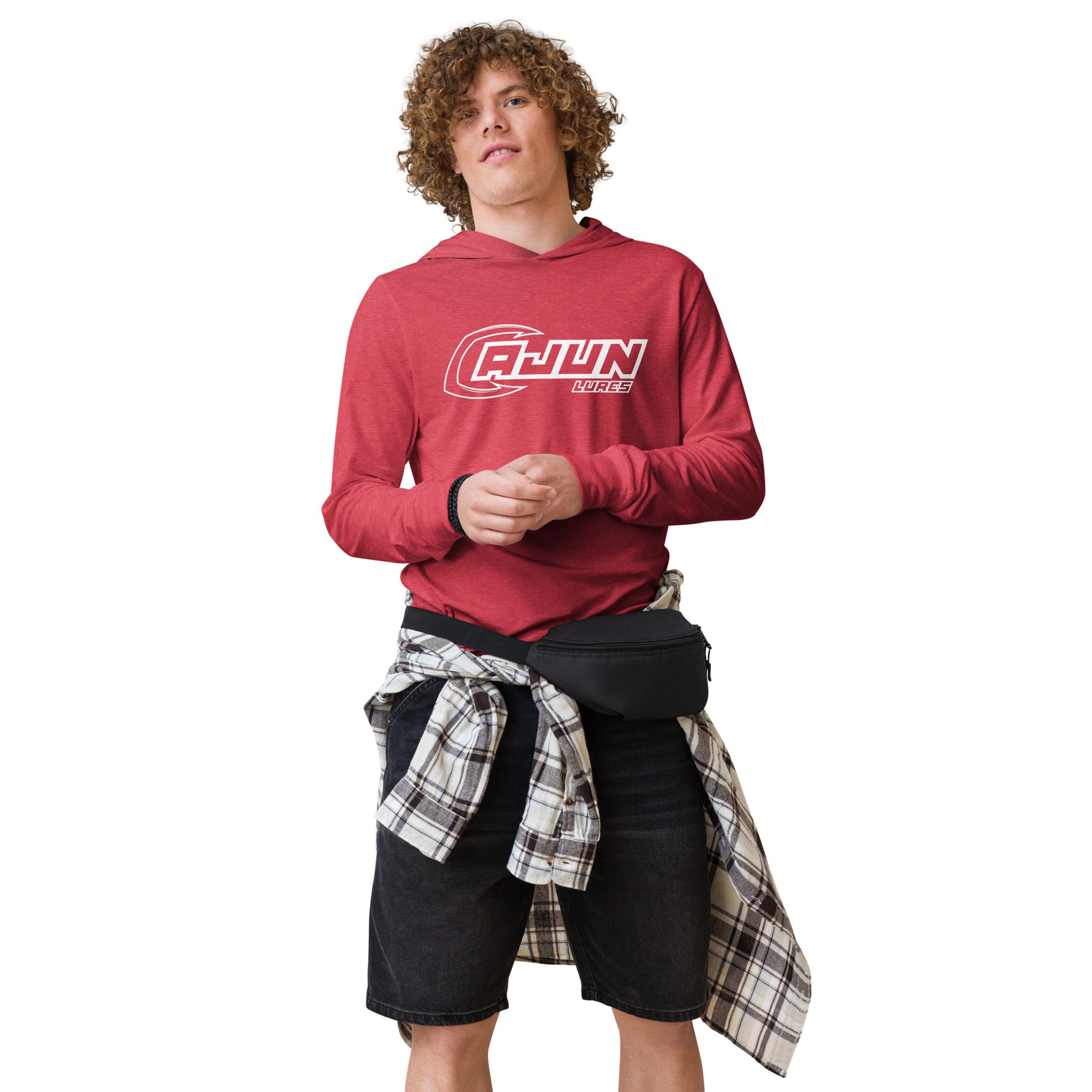 Redfish Hooded Long-Sleeve tee - Cajun Lures