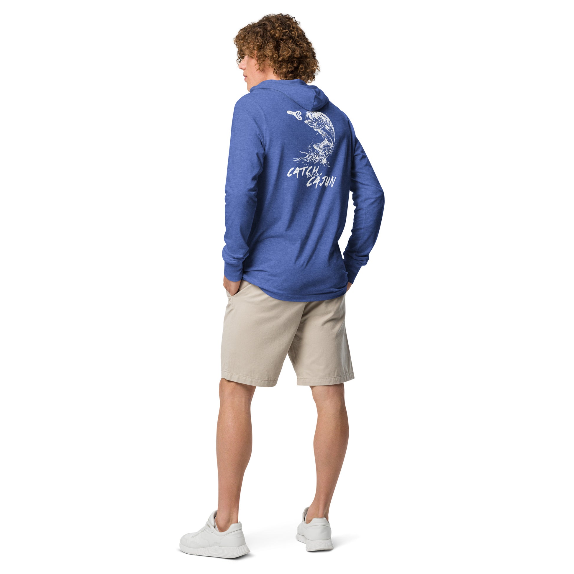 Bass Hooded Long-Sleeve Tee - Cajun Lures