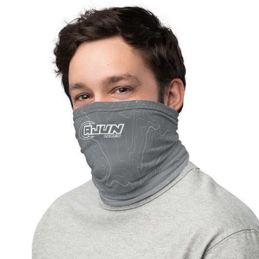Grey Contour Neck Gaiter - Cajun Lures