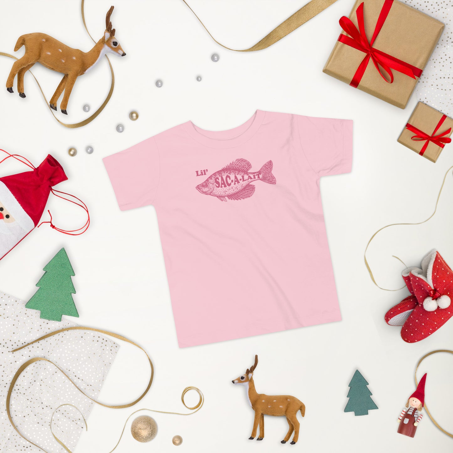 Lil Sacalait Girl's Toddler Tee - Cajun Lures