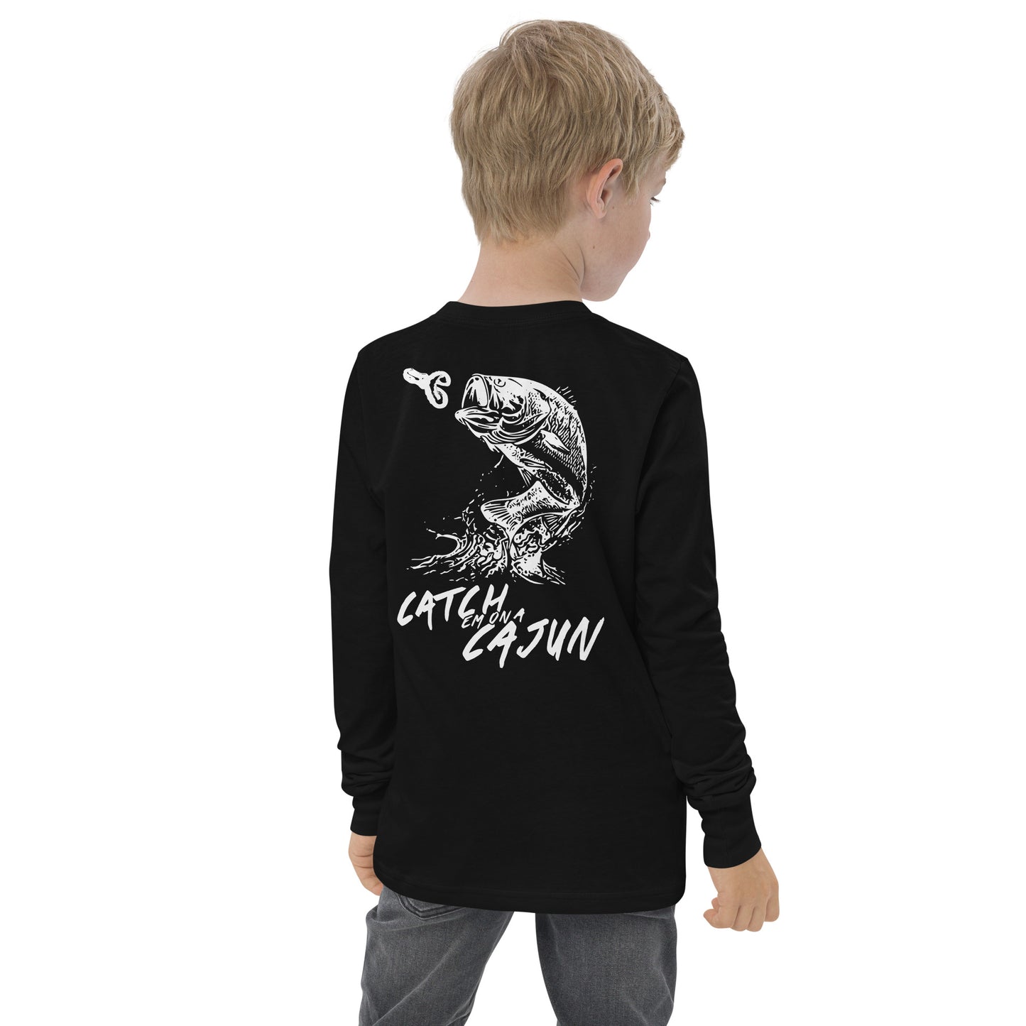 Youth Long Sleeve Bass Shirt - Cajun Lures