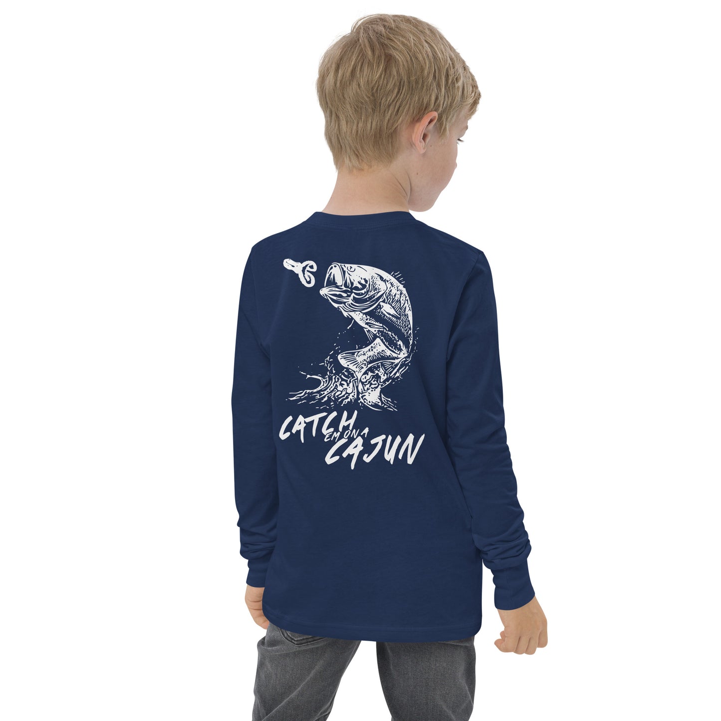 Youth Long Sleeve Bass Shirt - Cajun Lures