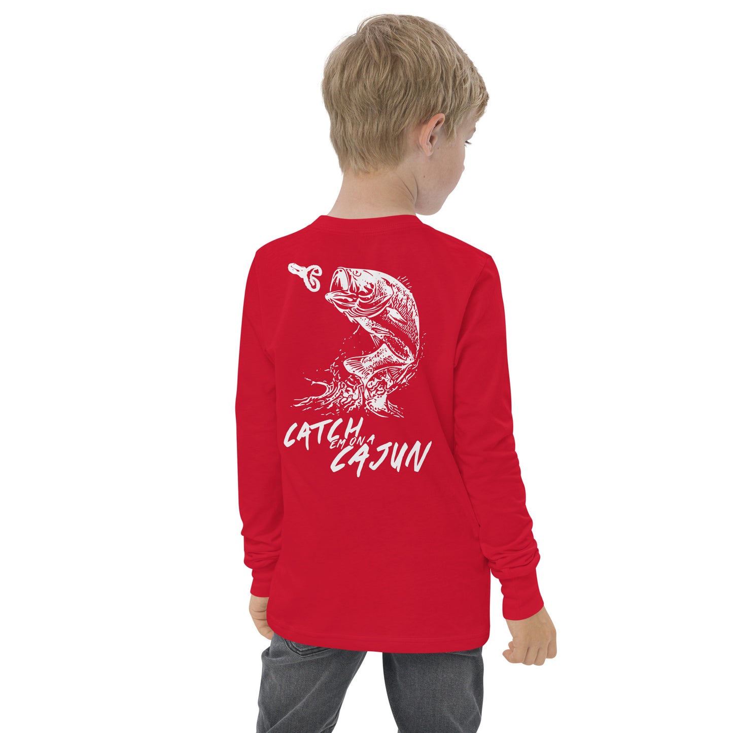 Youth Long Sleeve Bass Shirt - Cajun Lures