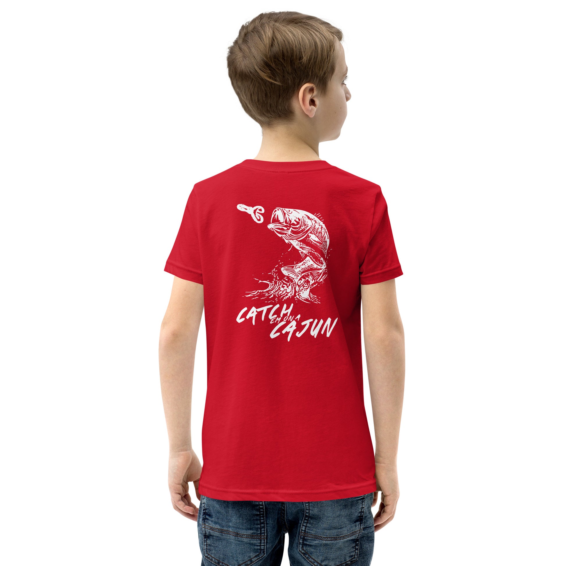Youth Short Sleeve Bass Shirt - Cajun Lures