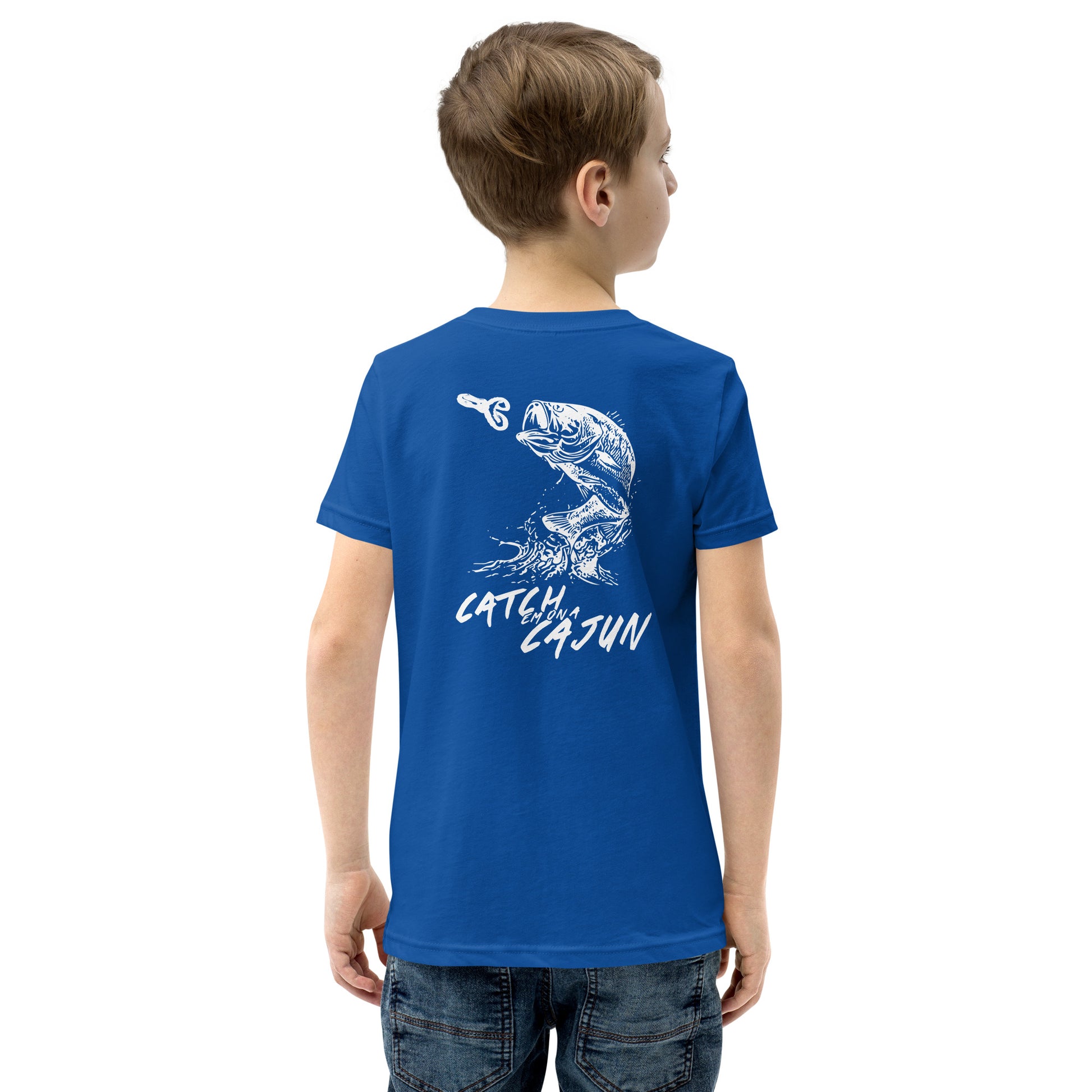 Youth Short Sleeve Bass Shirt - Cajun Lures